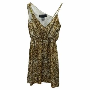 Kardashian Kollection Mini Dress Leopard Print XS